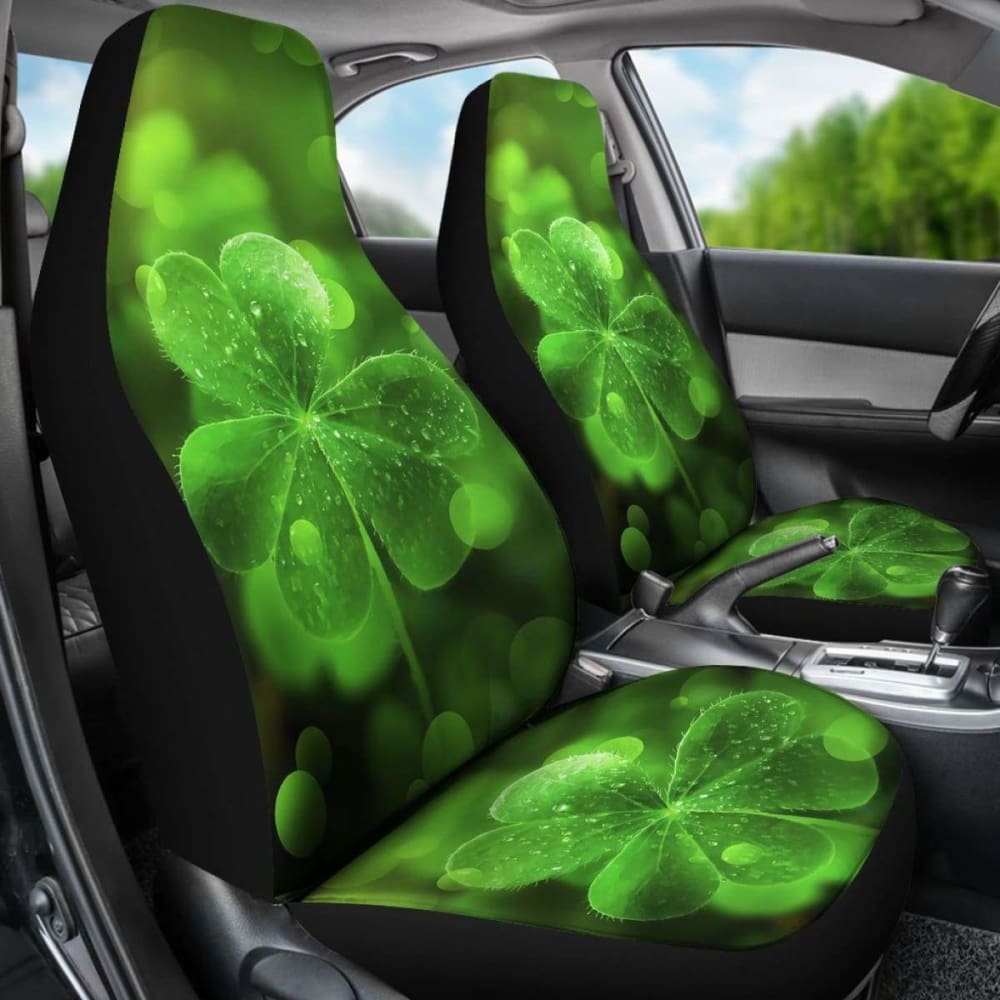 Shamrock Irish Car Seat Covers Amazing Gift Ideas 210202 - YourCarButBetter