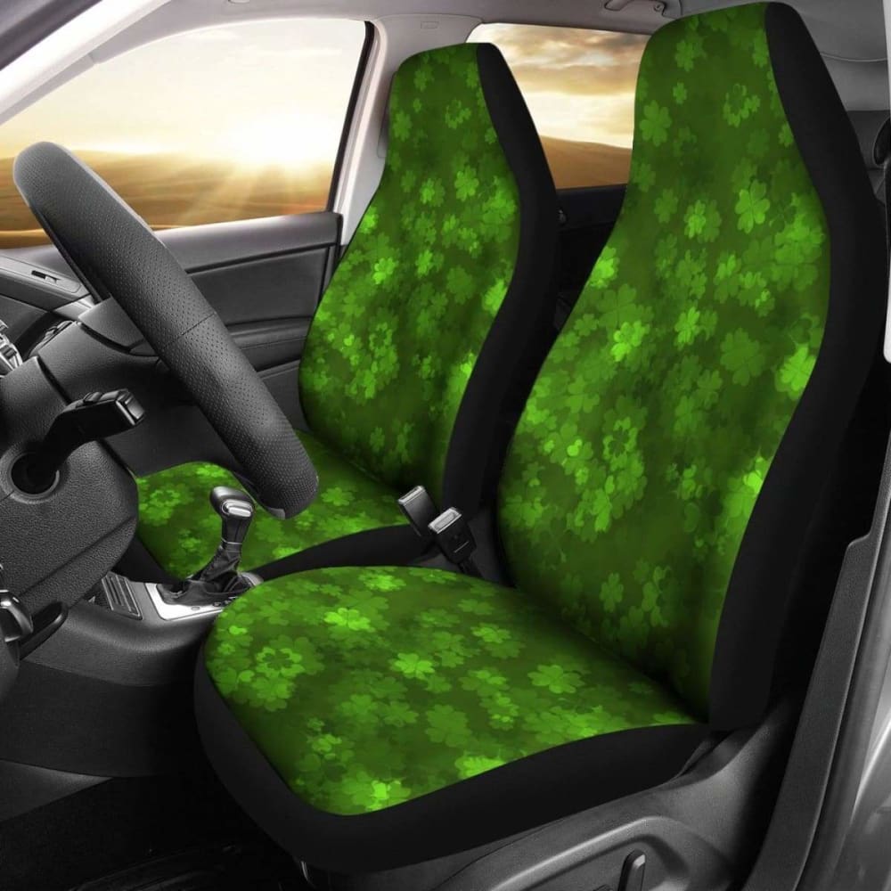 Shamrock Irish Car Seat Covers Amazing Gift Ideas 210202 - YourCarButBetter