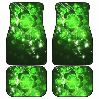 Shamrock Irish Light Car Floor Mats Amazing Gift Ideas 210202 - YourCarButBetter