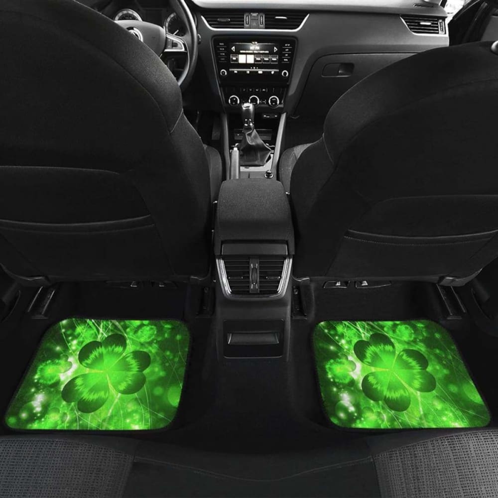 Shamrock Irish Light Car Floor Mats Amazing Gift Ideas 210202 - YourCarButBetter