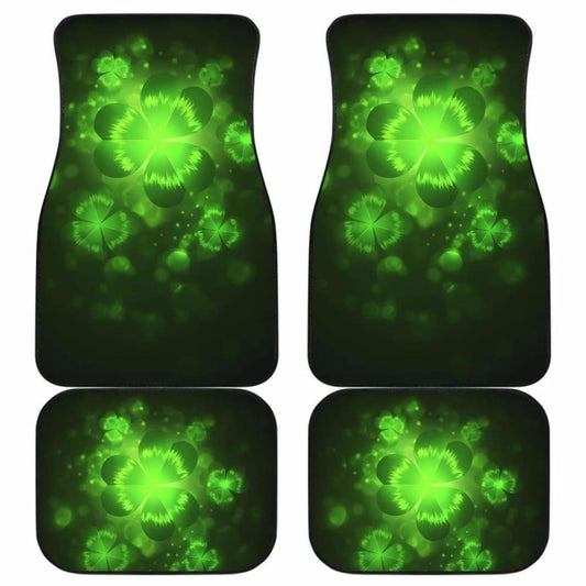 Shamrock Irish Light Car Floor Mats Amazing Gift Ideas 210202 - YourCarButBetter