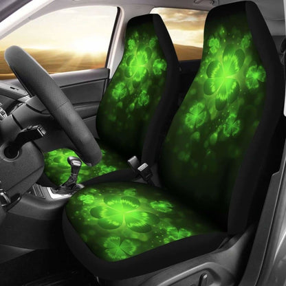 Shamrock Irish Light Car Seat Covers Amazing Gift Ideas 210202 - YourCarButBetter