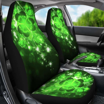 Shamrock Irish Light Car Seat Covers Amazing Gift Ideas 210202 - YourCarButBetter