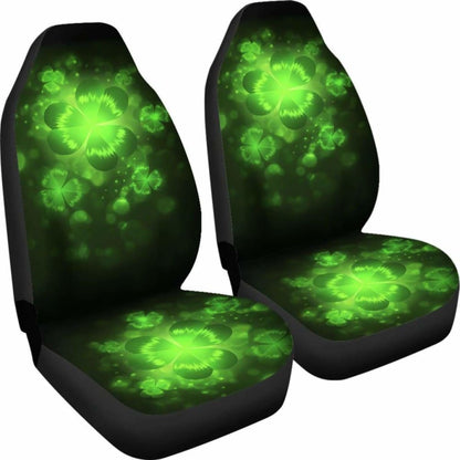 Shamrock Irish Light Car Seat Covers Amazing Gift Ideas 210202 - YourCarButBetter