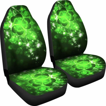 Shamrock Irish Light Car Seat Covers Amazing Gift Ideas 210202 - YourCarButBetter