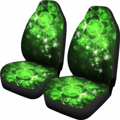 Shamrock Irish Light Car Seat Covers Amazing Gift Ideas 210202 - YourCarButBetter