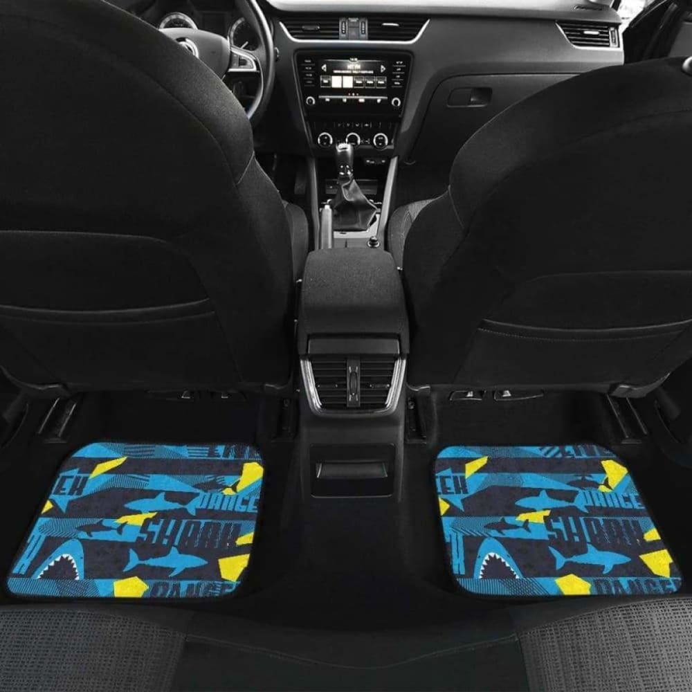 Shark Dangerous Front And Back Car Mats 102802 - YourCarButBetter