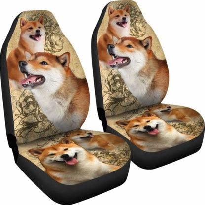 Shiba Inu - Car Seat Covers 090629 - YourCarButBetter