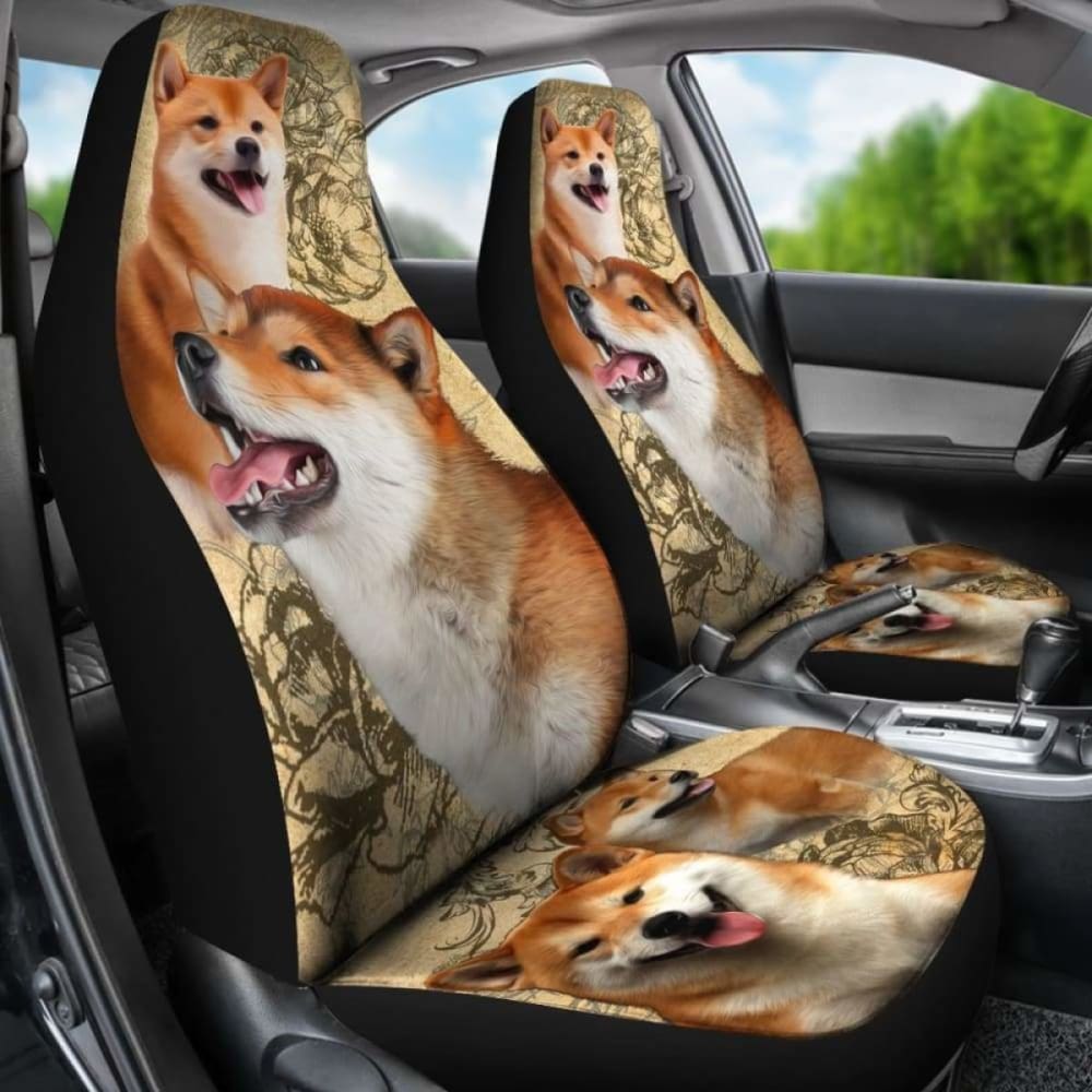 Shiba Inu - Car Seat Covers 094201 - YourCarButBetter