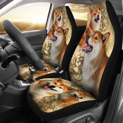 Shiba Inu - Car Seat Covers 094201 - YourCarButBetter