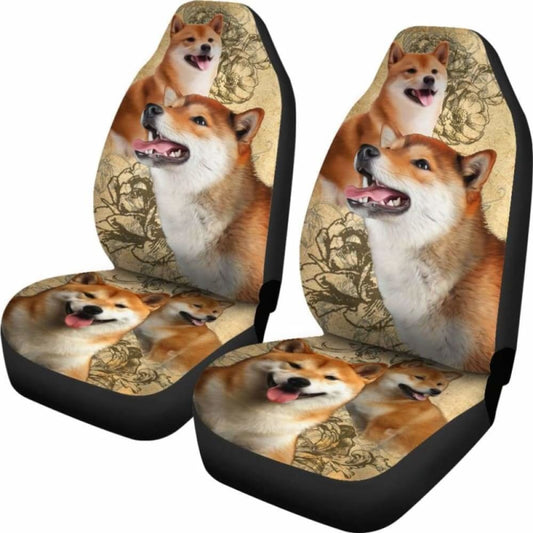 Shiba Inu - Car Seat Covers 094201 - YourCarButBetter