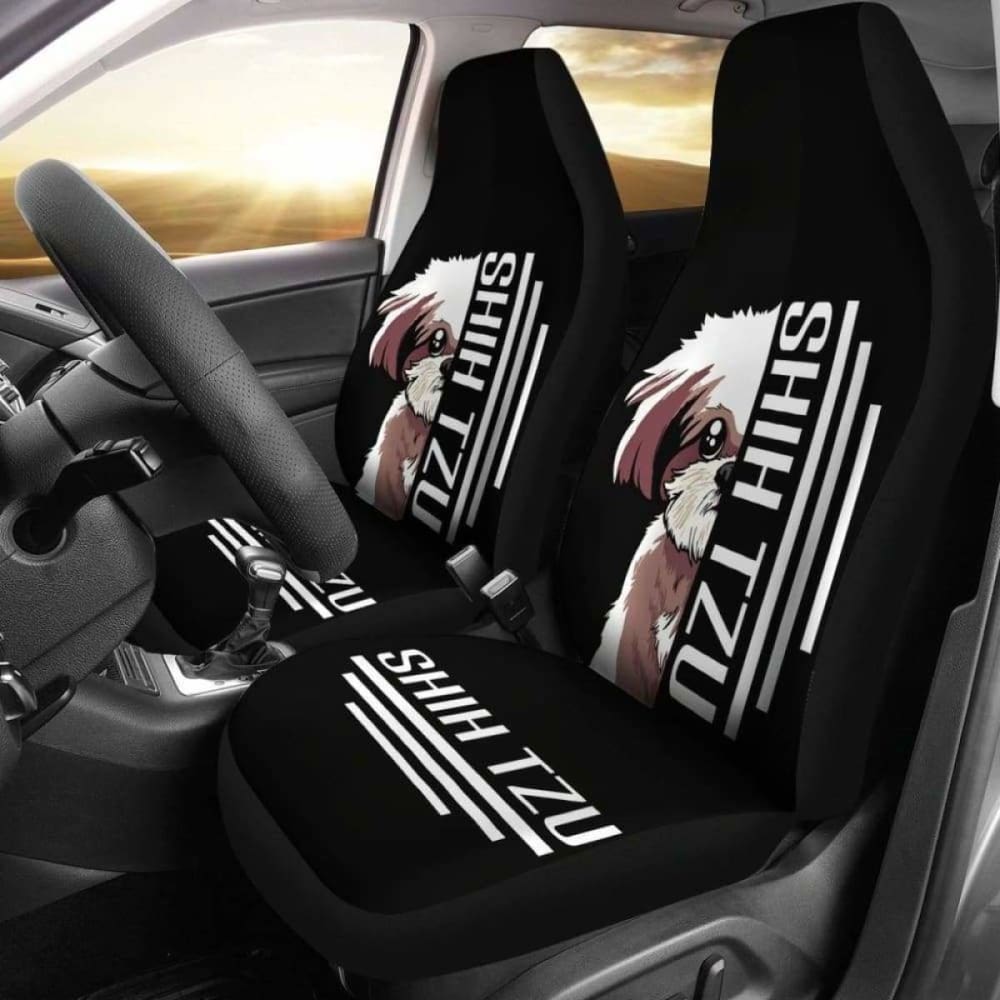 Shih Tzu Car Seat Covers 3 112428 - YourCarButBetter