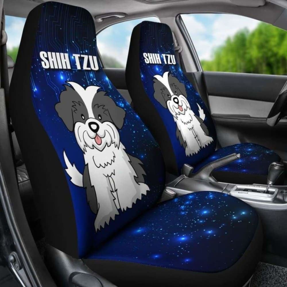 Shih Tzu Car Seat Covers 602 112428 - YourCarButBetter