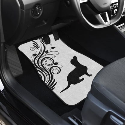 Silhouette Dachshund Car Floor Mats Car Accessories Gift For Dog Lovers - Make Your Own Styles