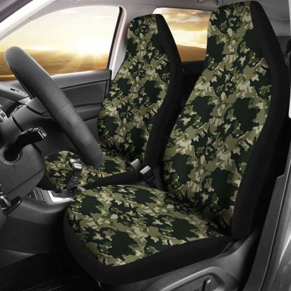 Skull Camouflage Camo Design Car Seat Covers 113208