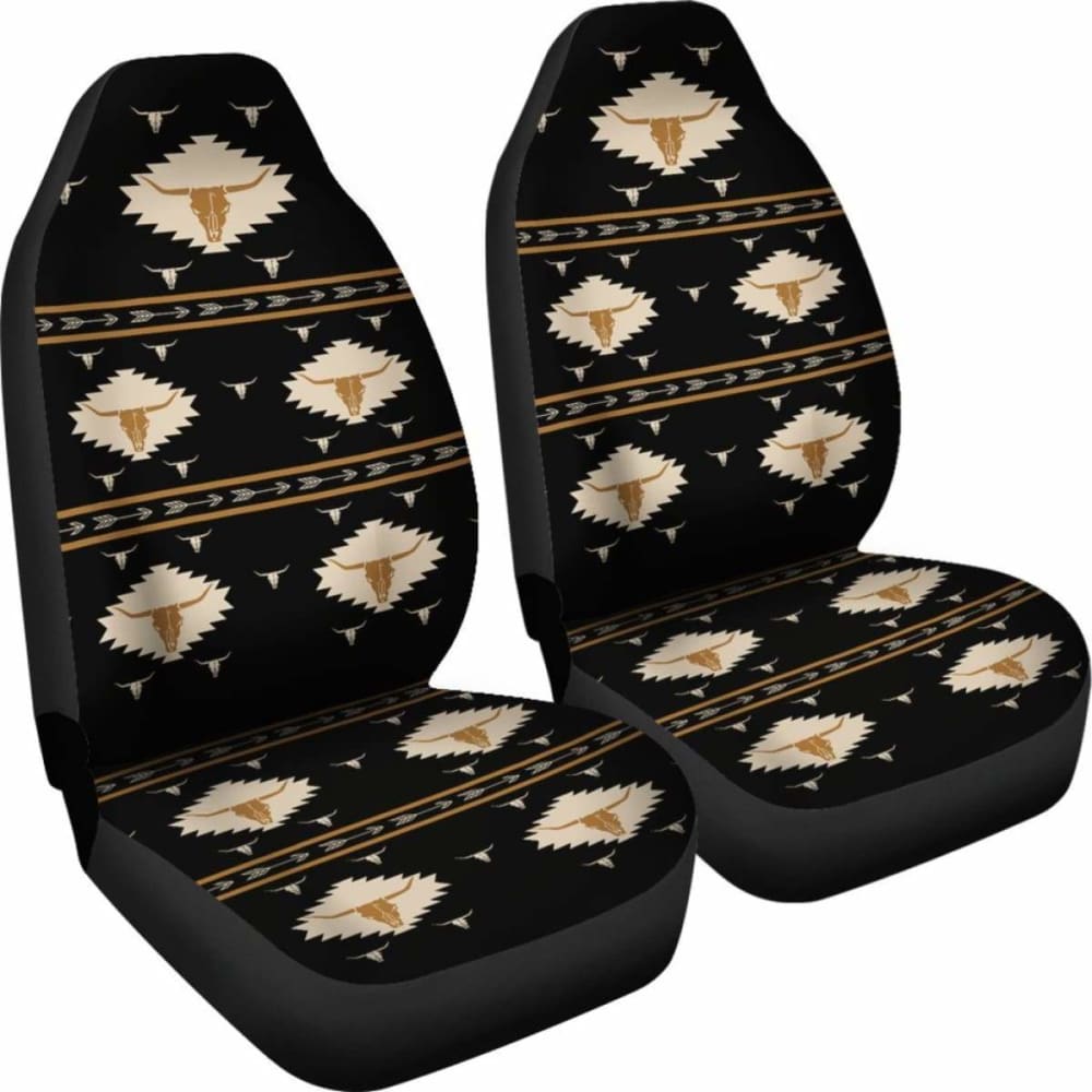 Skull Cow Pattern-2 Car Seat Covers 144730