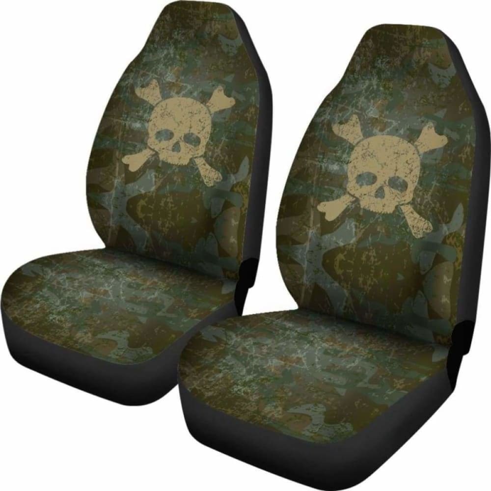 Skull & Crossbones Car Seat Covers (Set of 2) 160905