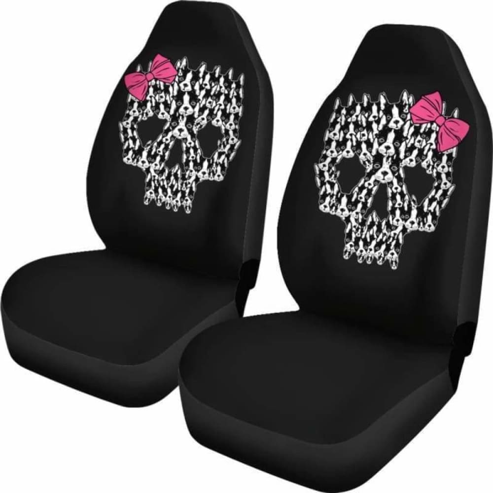 Skull Dogs Car Seat Covers 112428 - YourCarButBetter