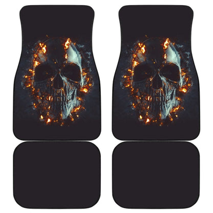 Skull Flare Car Floor Mats 210802