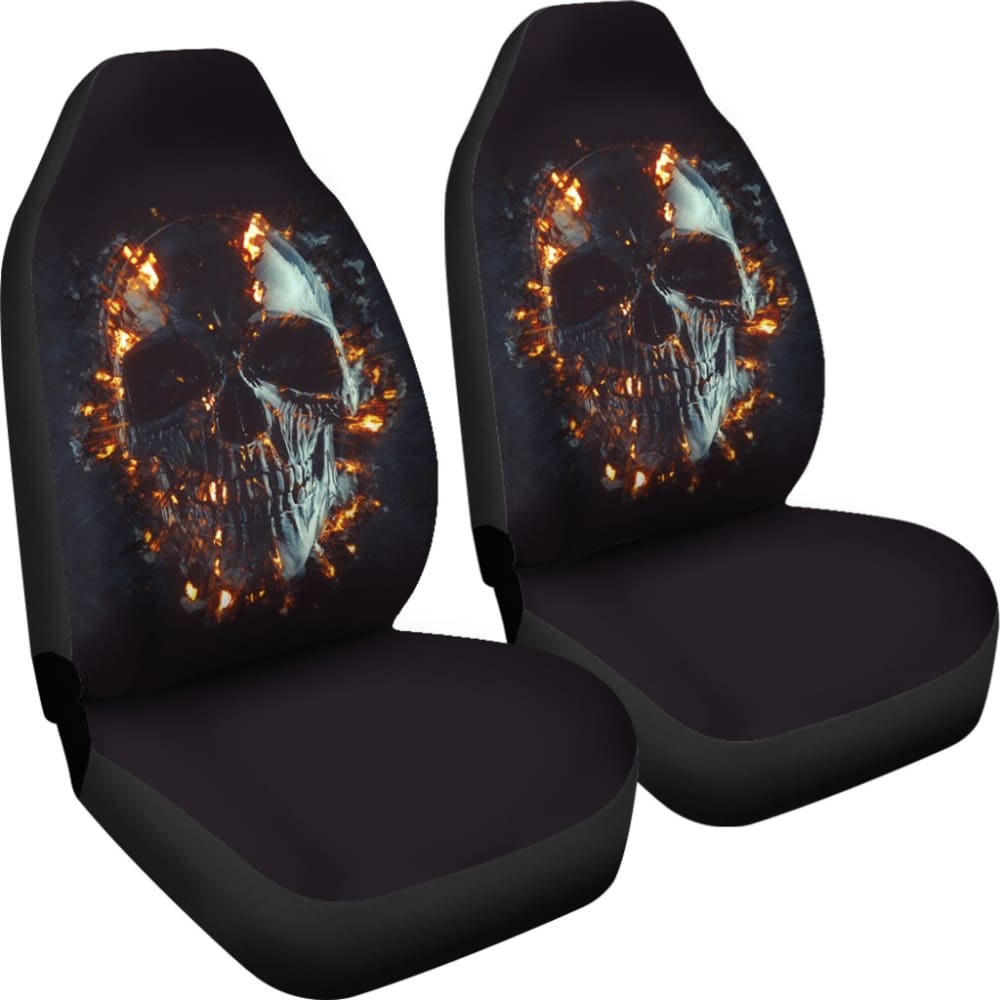 Skull Flare Car Seat Covers 210802