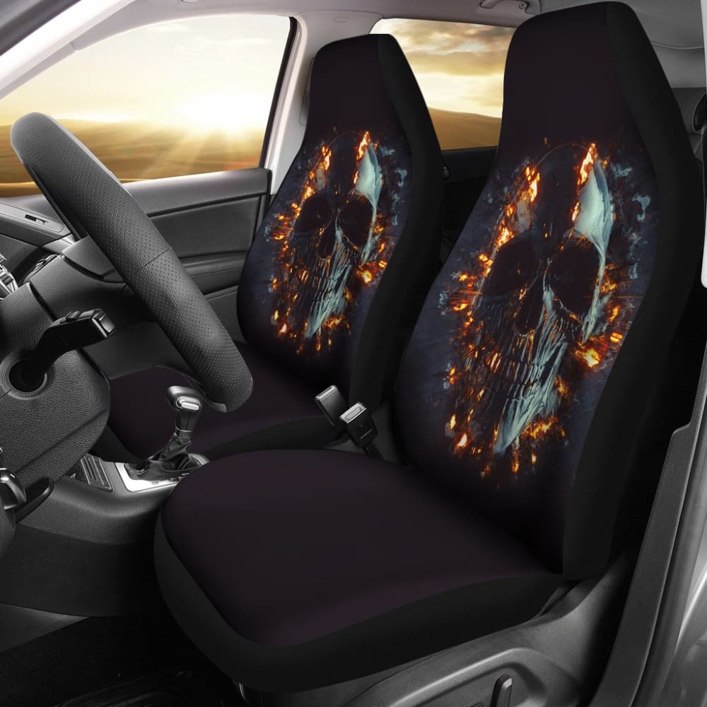 Skull Flare Car Seat Covers 210802