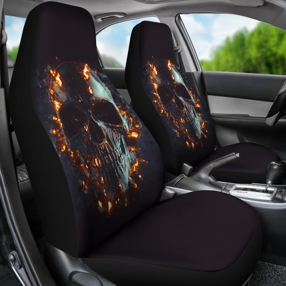 Skull Flare Car Seat Covers 210802