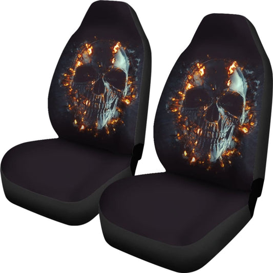 Skull Flare Car Seat Covers 210802