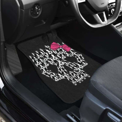 Skull Girls And Dogs Car Floor Mats 112428 - YourCarButBetter