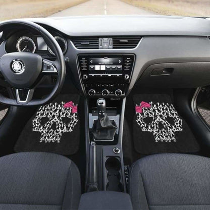 Skull Girls And Dogs Car Floor Mats 112428 - YourCarButBetter