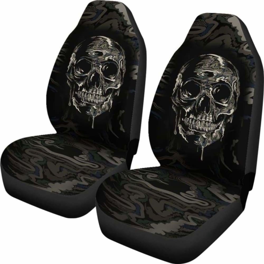 Skullistic Camo Skull Seat Covers 112608