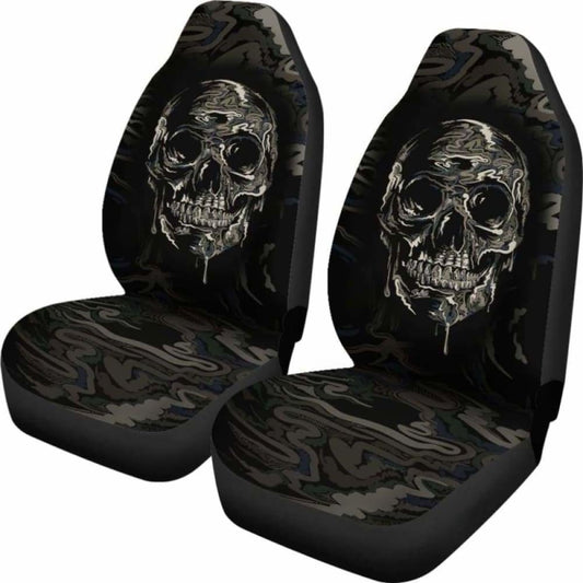 Skullistic Camo Skull Seat Covers 112608