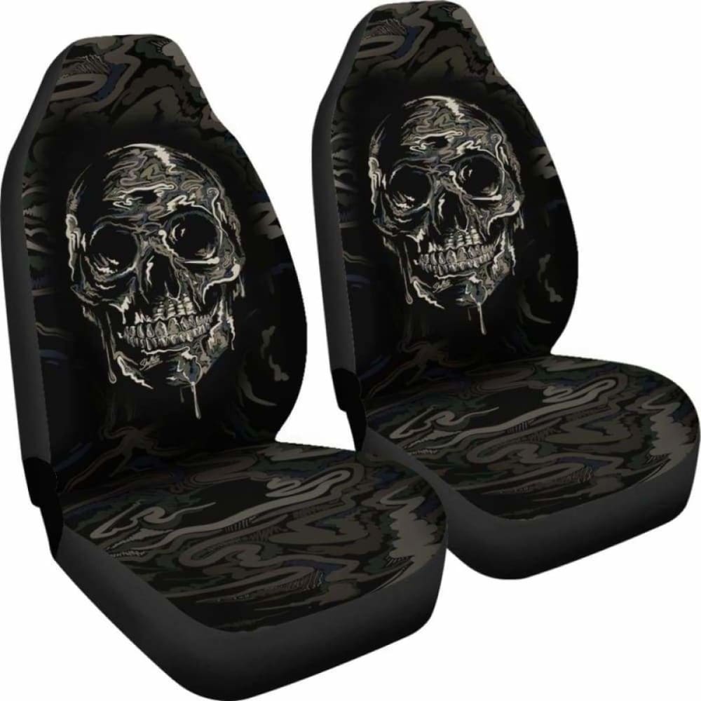 Skullistic Camo Skull Seat Covers 112608