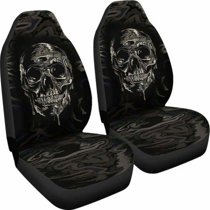 Skullistic Camo Skull Seat Covers 112608