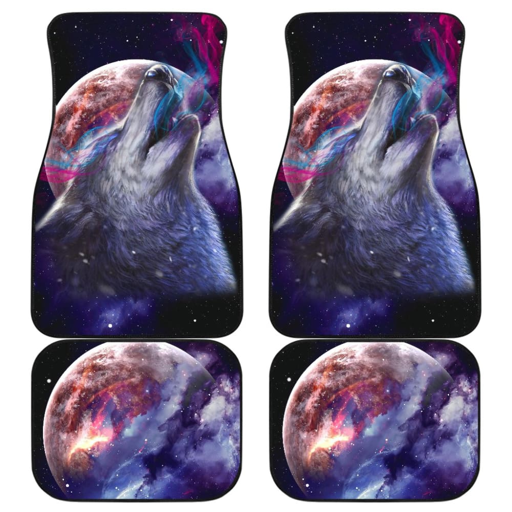 Sky Moon Wolf Car Floor Mats 211602