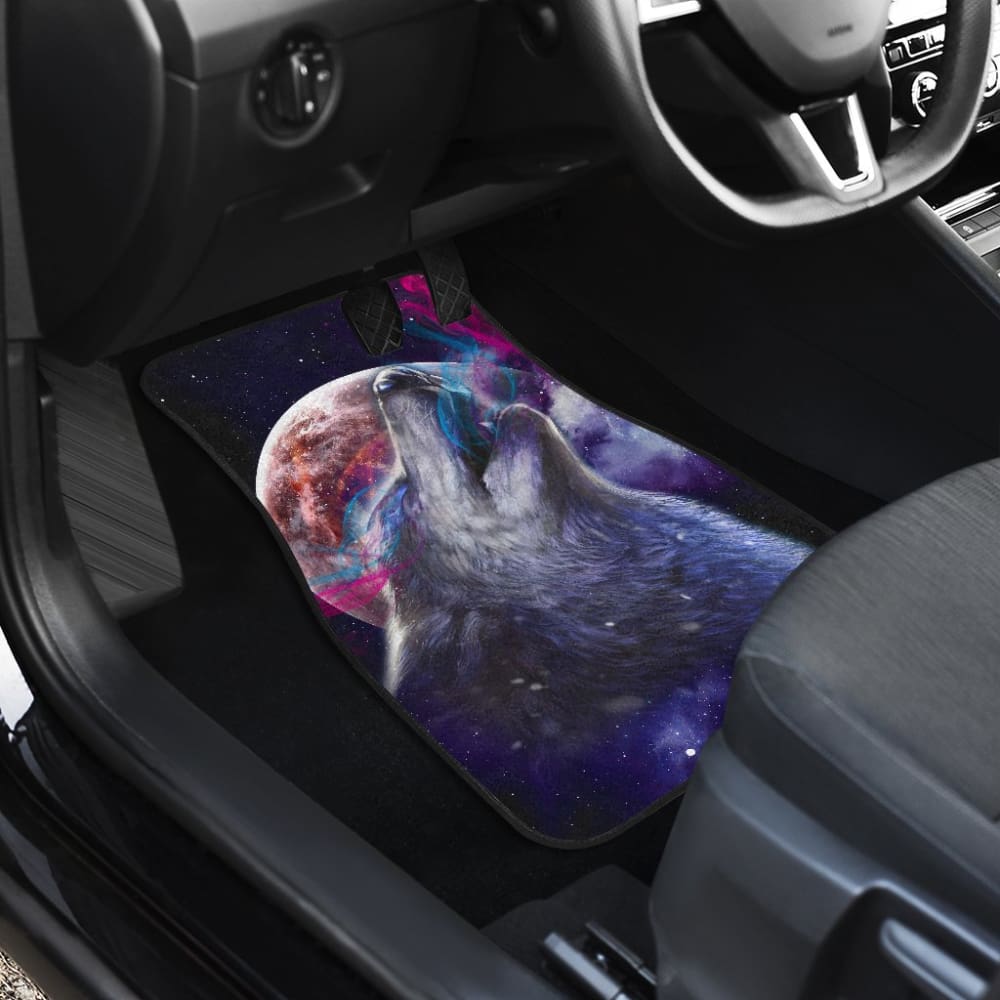 Sky Moon Wolf Car Floor Mats 211602