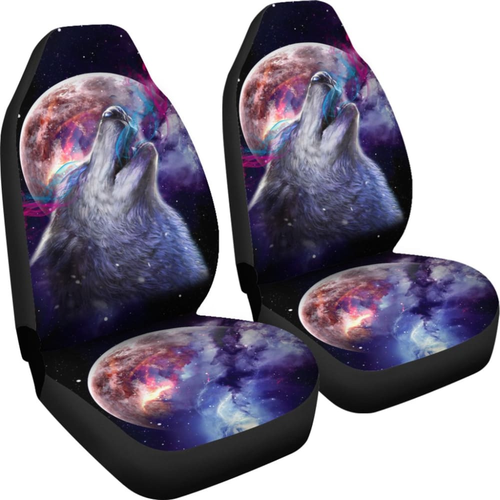 Sky Moon Wolf Car Seat Covers 211602