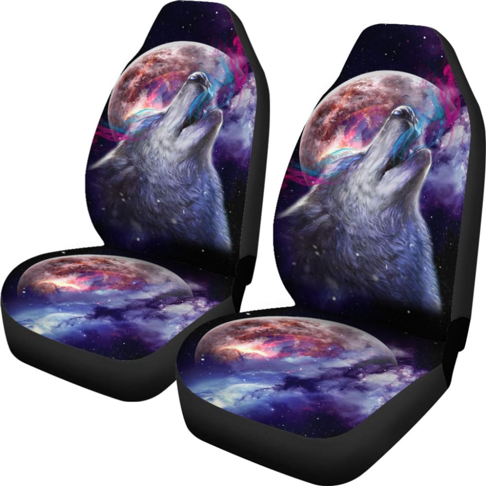 Sky Moon Wolf Car Seat Covers 211602
