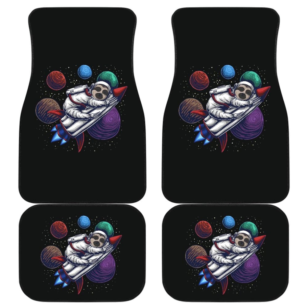 Sloth and Simple Wish All Sleep Car Floor Mats 210906 - YourCarButBetter
