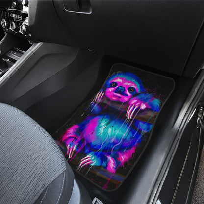 Sloth The Lazy One Car Floor Mats 211001 - YourCarButBetter