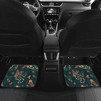 Snake Forest Pattern Front And Back Car Mats 232125 - YourCarButBetter