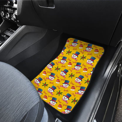 Snowman Pattern Car Floor Mats Car Decoration 211903 - YourCarButBetter