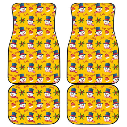 Snowman Pattern Car Floor Mats Car Decoration 211903 - YourCarButBetter