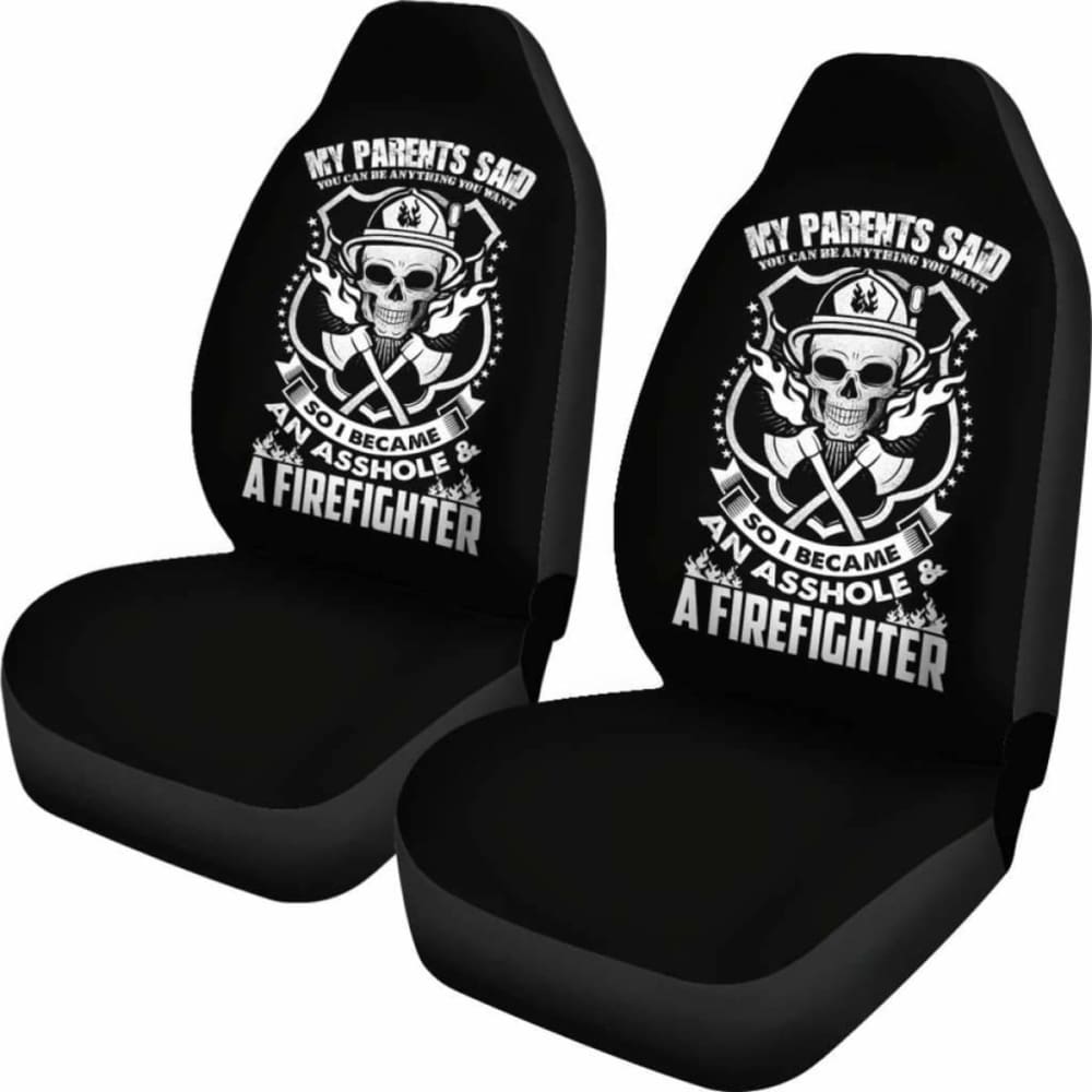 So I Became A Firefighter Car Seat Covers Amazing Gift 101211