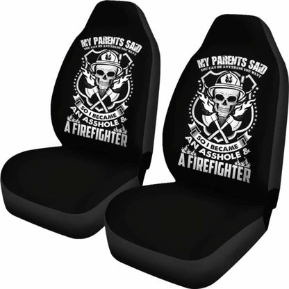 So I Became A Firefighter Car Seat Covers Amazing Gift 101211