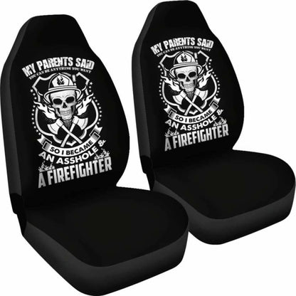 So I Became A Firefighter Car Seat Covers Amazing Gift 101211