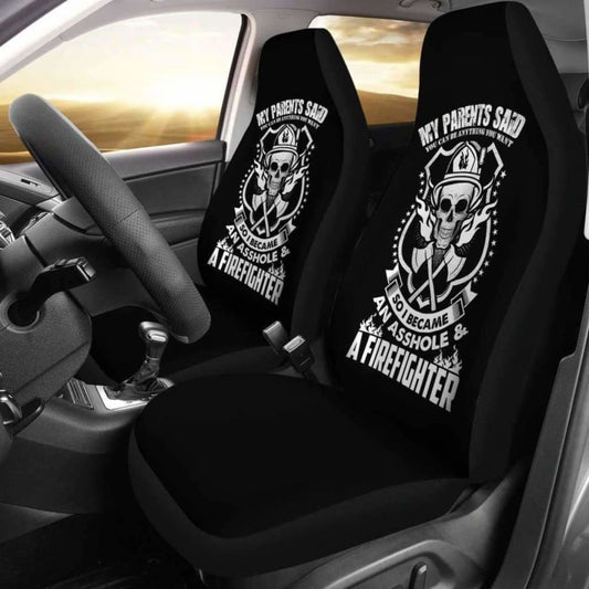So I Became A Firefighter Car Seat Covers Amazing Gift 101211