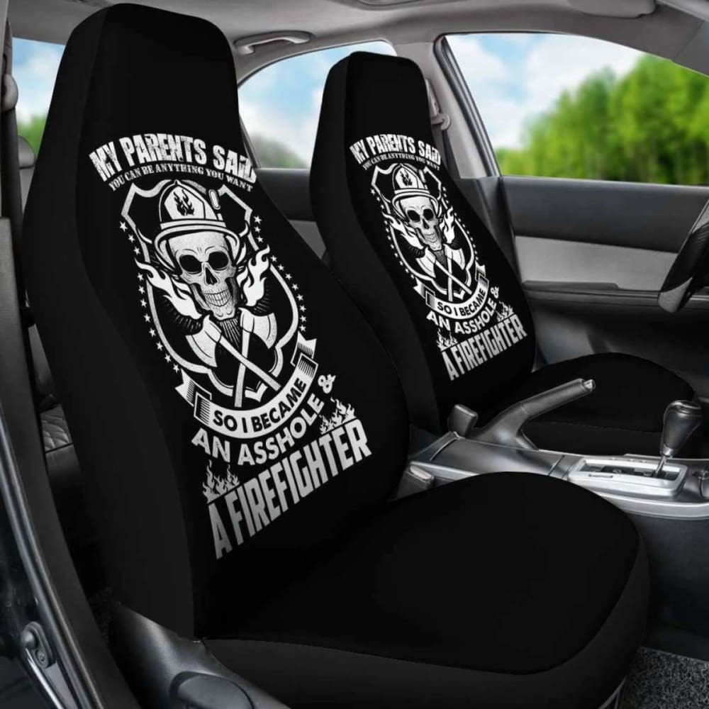 So I Became A Firefighter Car Seat Covers Amazing Gift 101211
