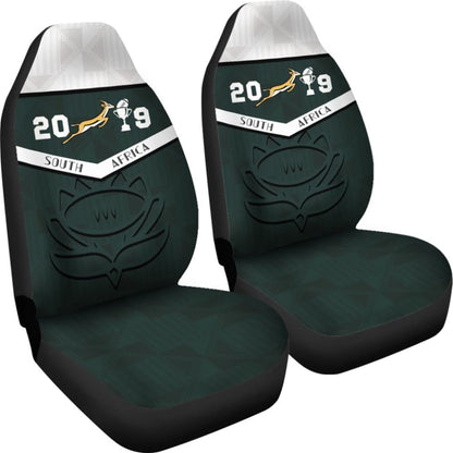South Africa Springbok ChampionCar Seat Covers 093223 - YourCarButBetter