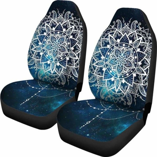Space Mandala Car Seat Covers 105905 - YourCarButBetter