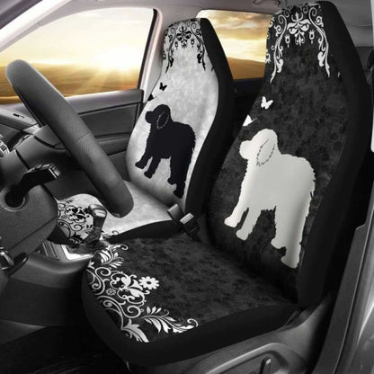Spanish Water Dog Car Seat Covers 090629 - YourCarButBetter